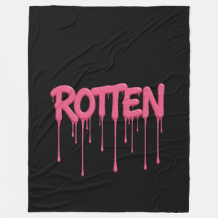 Cobertor De Velo Tipografia Fonte ROTTEN Drip