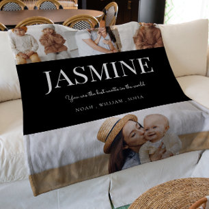 Cobertor De Velo Tipografia tipografia 4 a preto-e-branco