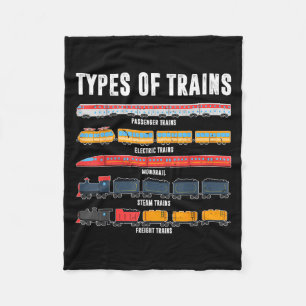 Cobertor De Velo Tipos De Comboios Camisa Garoto Locomotivo Filho B