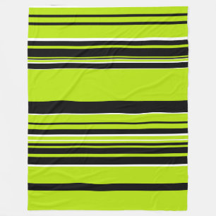 Cobertor De Velo Tiras complexas - Verde limão