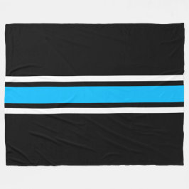 Cobertor De Velo Tiras de Corrida Branca Azul no Céu Brilhante a Pr