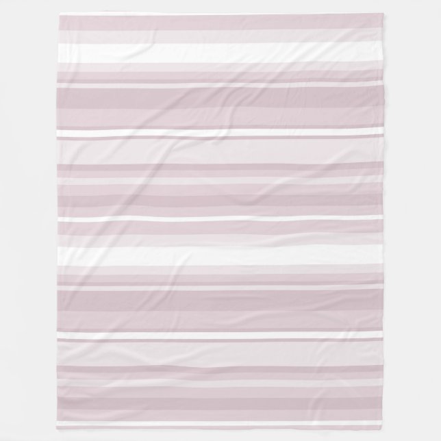 Cobertor De Velo tiras rosa rosa quartzo (Frente)