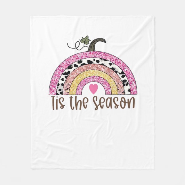 Cobertor De Velo Tis The Season Classic Trendy Quote (Frente)