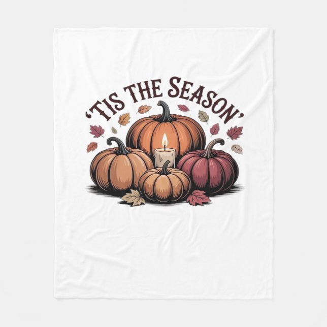 Cobertor De Velo Tis The Season Football (Frente)