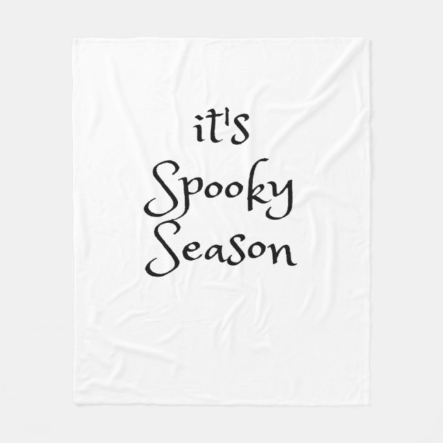 Cobertor De Velo Tis The Season - Its Spooky Season (Frente)