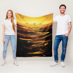 Cobertor De Velo Titã maior lua do planeta Saturno