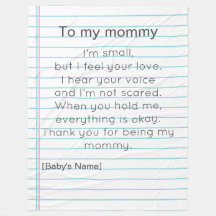 To My Mommy for First Mother's day personalized 