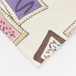 Cobertor De Velo Toaster Paery Breakfast Comida de Lixo