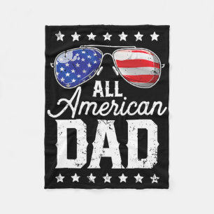 Cobertor De Velo Todos American Dad 4 de Julho Dia dos Pais Sungles