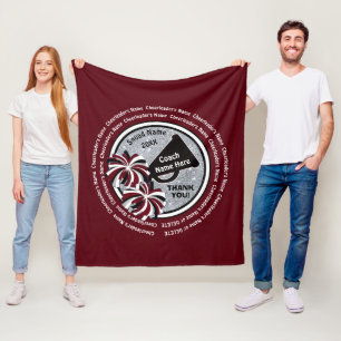 Cobertor De Velo Todos os Cheerleaderes são os melhores presentes 