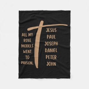 Cobertor De Velo Todos os meus ídolos foram para a prisão - Jesus .