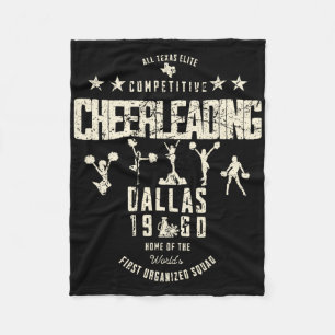 Cobertor De Velo Todos Texas Elite Competitive Cheerleading Dallas 