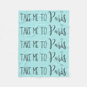 Cobertor De Velo "Tome-me a Paris "