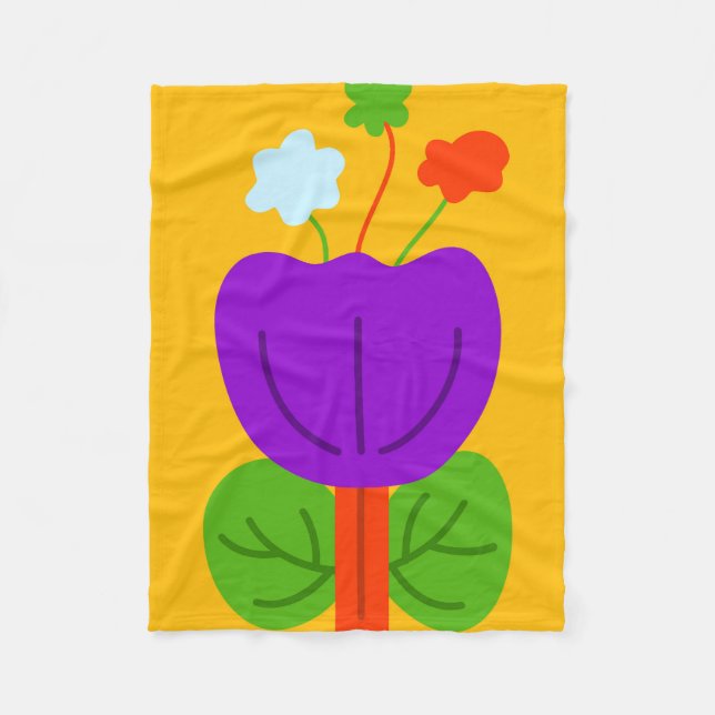 Cobertor De Velo Tons vibrantes (Frente)