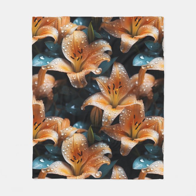 Cobertor De Velo Topaz Lillies (Frente)