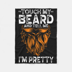 Cobertor De Velo Toque Minha Barba E Me Diga Que Eu Sou Pai Engraça