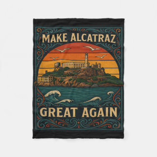 Cobertor De Velo Torne O Excelente Alcatraz Novamente Engraçado Tru