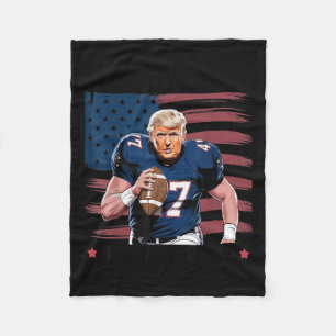 Cobertor De Velo Torne o Futebol Americano Grande Novamente Trump B