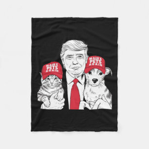 Cobertor De Velo Torne os animais seguros na eleição Mega Trump Eng