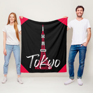 Cobertor De Velo Torre de Tóquio Esboço de Minato, Tóquio, Japão