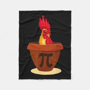 Cobertor De Velo Torta Engraçada De Pote De Frango - Camisa Do Dia
