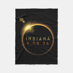 Cobertor De Velo Total Eclipse Solar 2024 Totality Indiana
