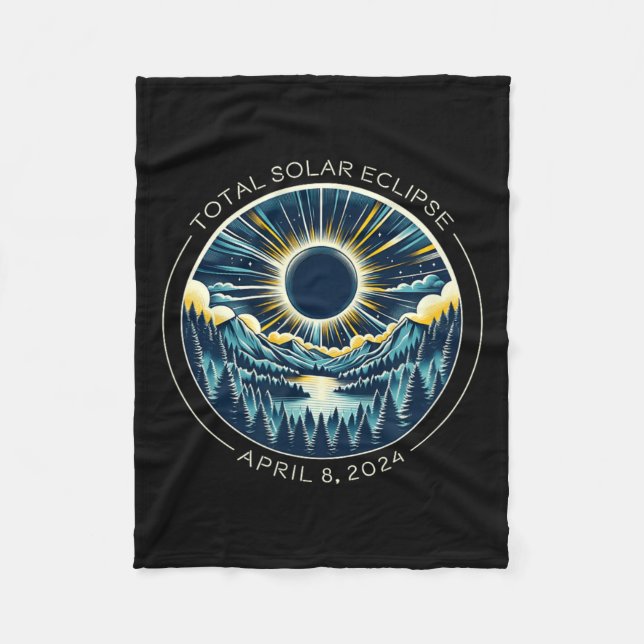 Cobertor De Velo Totalidade do céu de artéria solar com abril (Frente)