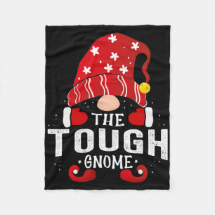 Cobertor De Velo Tough Gnome Pijamas De Natal Combinando Para Famíl
