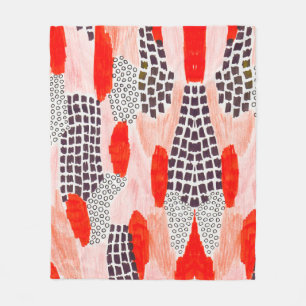 Cobertor De Velo Trabalho de arte de aquarela colorida