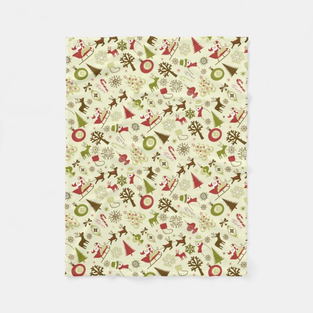 Cobertor De Velo Tradição de Natal (Frente)