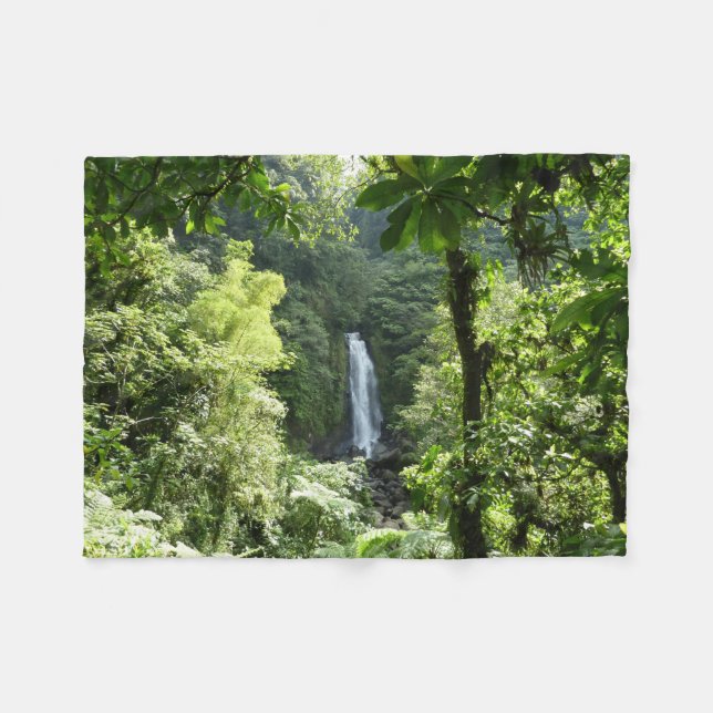 Cobertor De Velo Traffic Falls Tropical RainForest Fotografia (Frente (Horizontal))