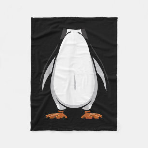 Cobertor De Velo Traje de Halloween de pinguim Engraçado Simples Fi