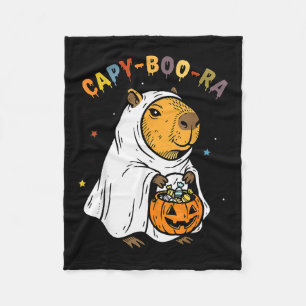Cobertor De Velo Traje Divertido de Capivara Capy-boo-ra no Hallowe