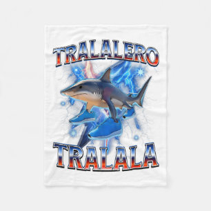 Cobertor De Velo Tralalalero Tralala - Tralalalalero Tralala Shark 