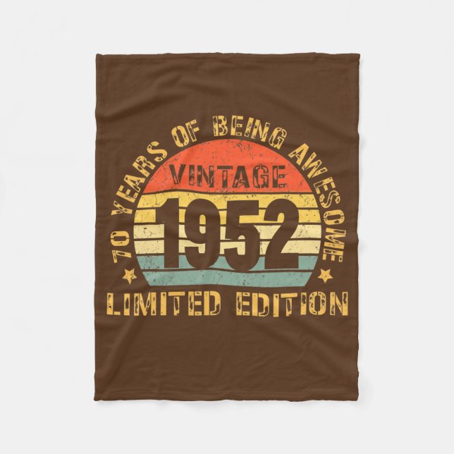 Cobertor De Velo Transformando 70 Decorações de Aniversário Homens  (Frente)