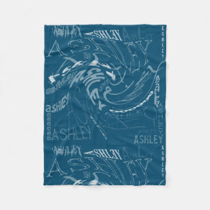 Cobertor De Velo Transparent Swirling repetindo a cor Ashley Choose