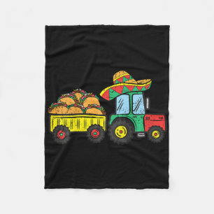 Cobertor De Velo Trator de Taco Infantil Cinco De Mayo Comida Mexic