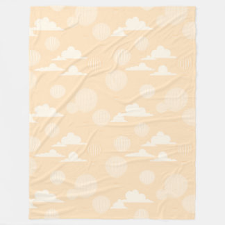 Cobertor De Velo Travesseiro decorativo Amarelo de Balão de Ar Quen