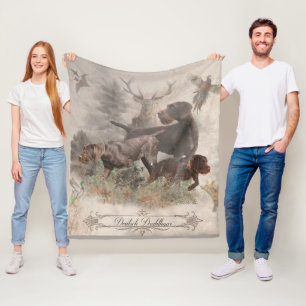 Cobertor De Velo Travesseiro Exterior de Ponteiro Wirehaired Alemão