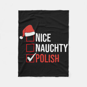 Cobertor De Velo Travesso Simpático Polonês Divertido Polônia Natal