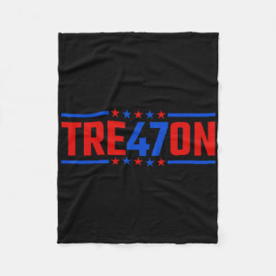 Cobertor De Velo Tre47on Sátira Política Divertida Anti-trump 47 Te