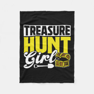 Cobertor De Velo Treasure Hunt Girl Hunter Treasures Caçando Tesu