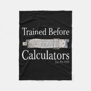 Cobertor De Velo Treinado antes das calculadoras est pré 1970