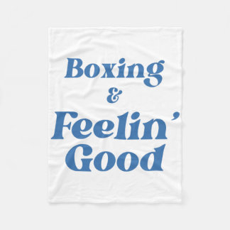 Cobertor De Velo Treinamento de Boxe Motivação Fitness Sentimento d
