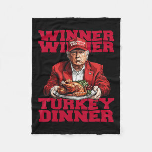 Cobertor De Velo Trending Humor Trump Vencedor da Turquia Dinnerth