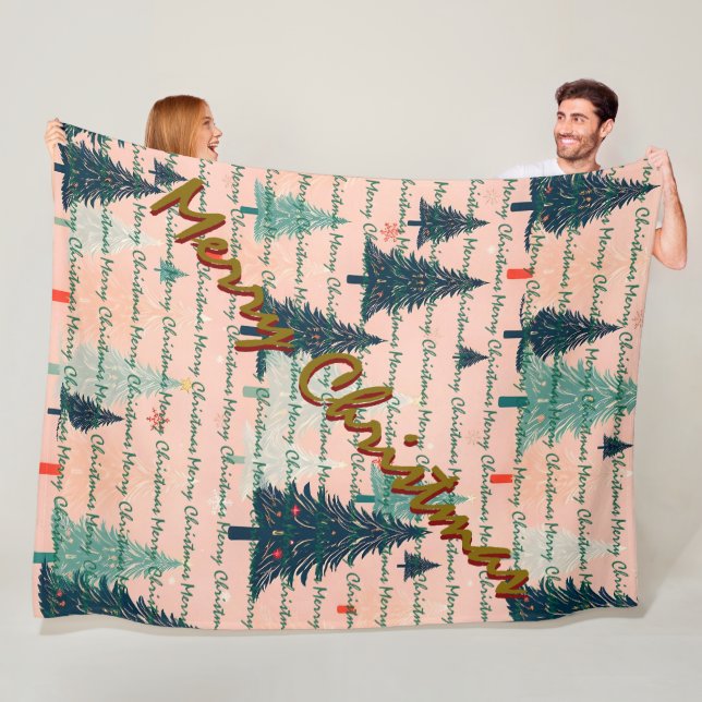 Cobertor De Velo Trendy Christmas Luxury Christmas Trees (In Situ)