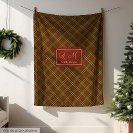 Cobertor De Velo Trendy Colors Throw Blanket Rustic Autumn Plaid