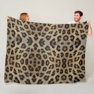Cobertor De Velo Trendy na moda-leopardo padrão-impressão