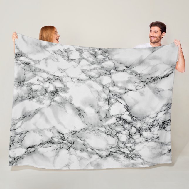 Cobertor De Velo Trendy White Marble Stone - (In Situ)