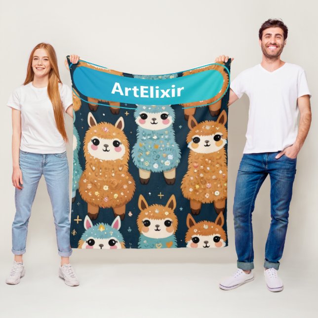 Cobertor De Velo Três Alpaca Llama (In Situ)